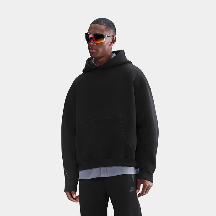 Tech Fleece Oversized Mens Hoodie (Black/Black)