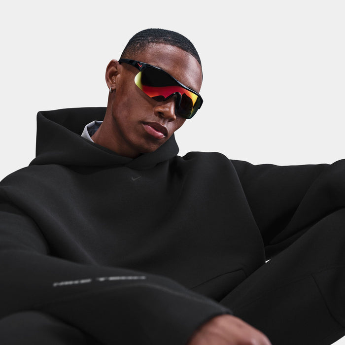 Tech Fleece Oversized Mens Hoodie (Black/Black)