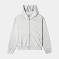Tech Full Zip Up Mens Hoodie (Grey)