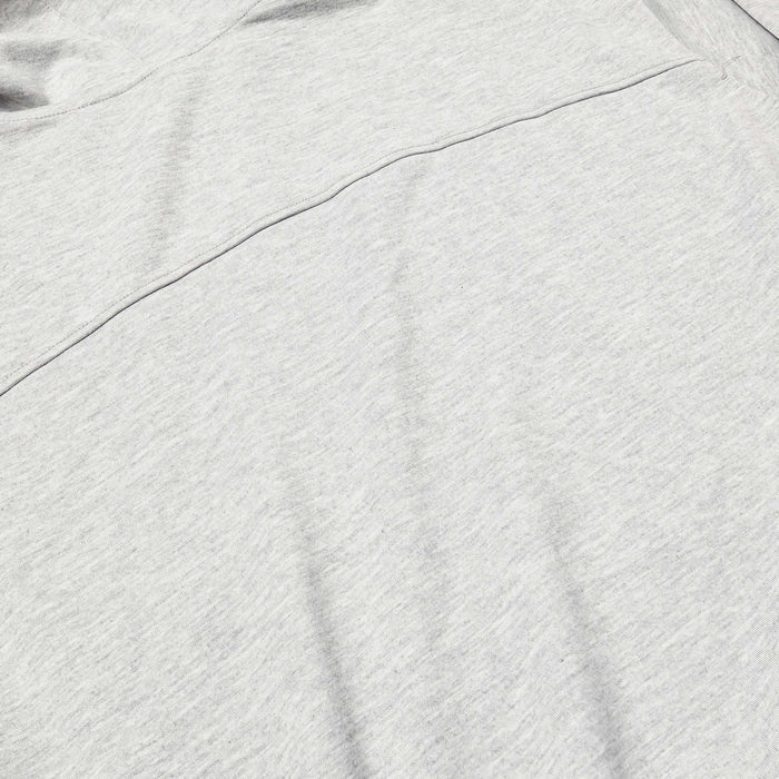 Tech Full Zip Up Mens Hoodie (Grey)