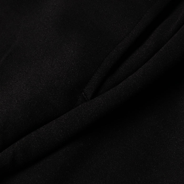 Tech Wide Leg Mens Pants (Black)