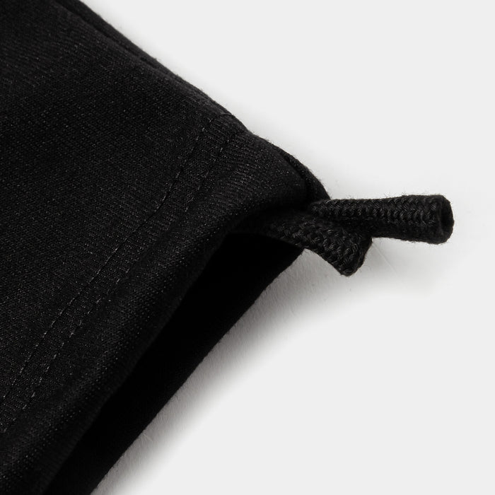 Tech Wide Leg Mens Pants (Black)