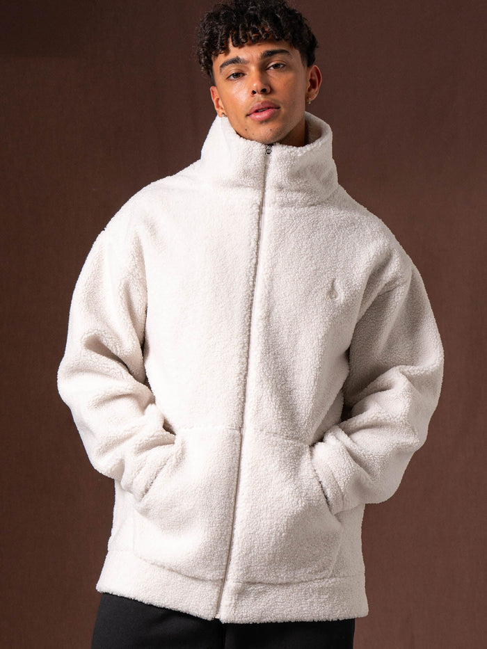 Teddy Jacket - Bone Clothing Ryderwear