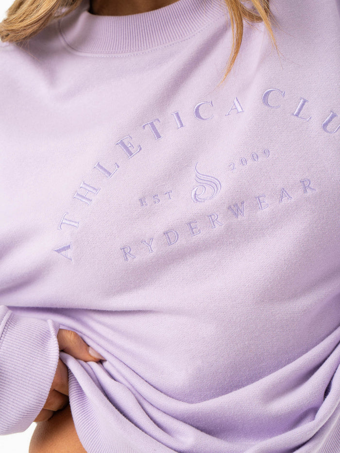 Tempo Sweater - Lilac Clothing Ryderwear