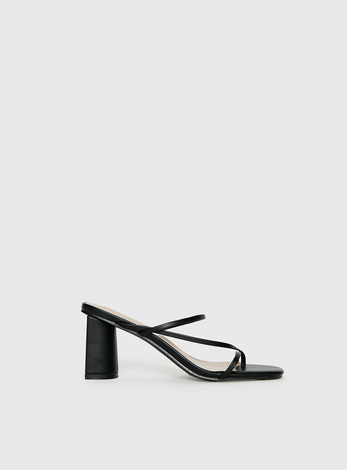The Becka Heels Black
