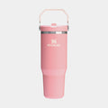 The Iceflow Flip Straw Tumbler 30oz (Pink Mesa)