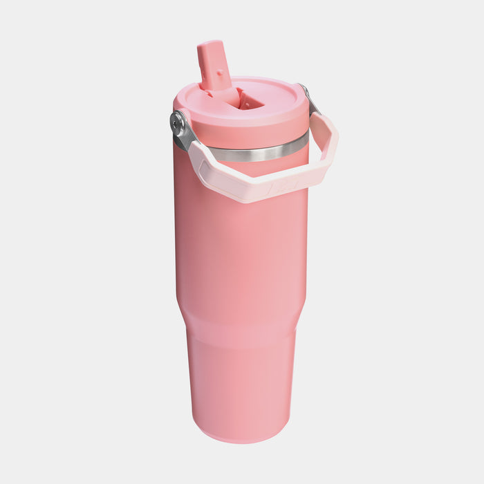 The Iceflow Flip Straw Tumbler 30oz (Pink Mesa)