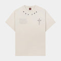 The Lady Of Guadalupe Mens Short Sleeve Shirt (Beige/Grey)