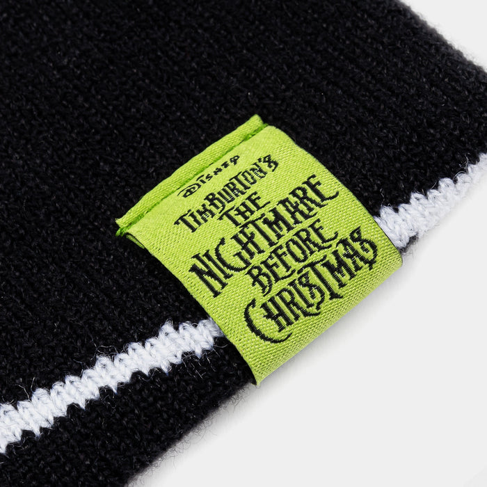 The Nightmare Before Christmas By Shoe Palace Web Beanie Mens Hat (Black/White)