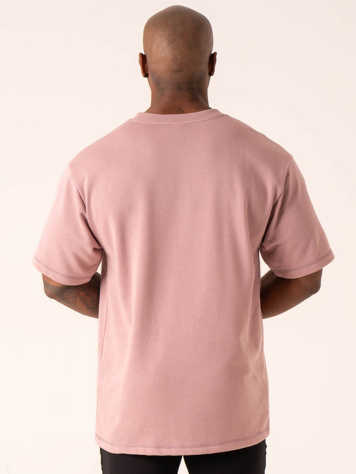 Throwback Oversized Fleece T-Shirt - Cinder Clothing Ryderwear
