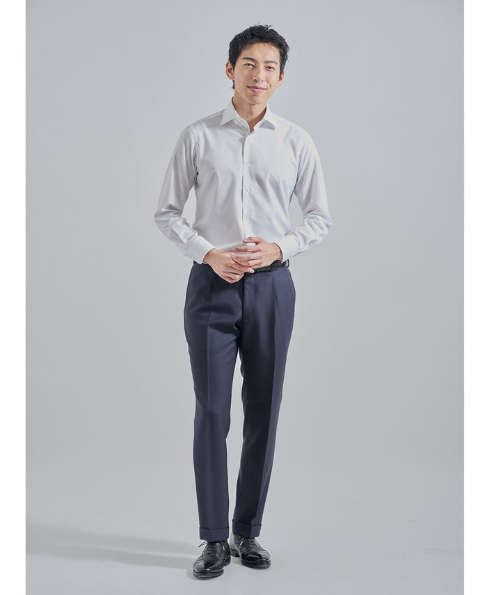 TOKYO SLIM FIT - Spread Broadcloth