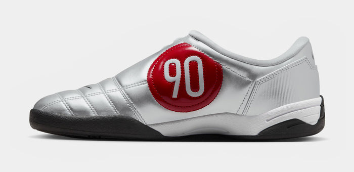 Total 90 Womens Lifestyle Shoes (Metallic Silver/University Red/White/Black)