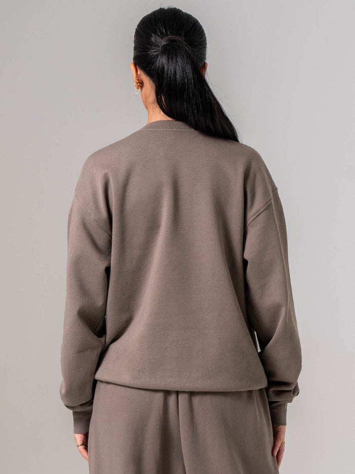 Unisex Crewneck - Deep Taupe Clothing Ryderwear