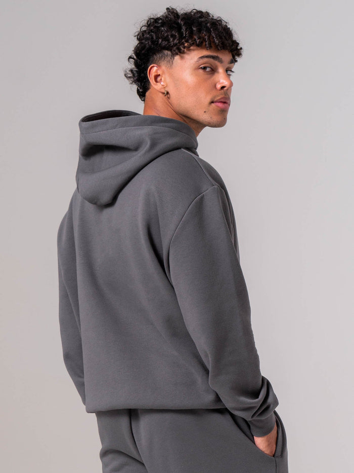 Unisex Fleece Hoodie - Charcoal Clothing Ryderwear