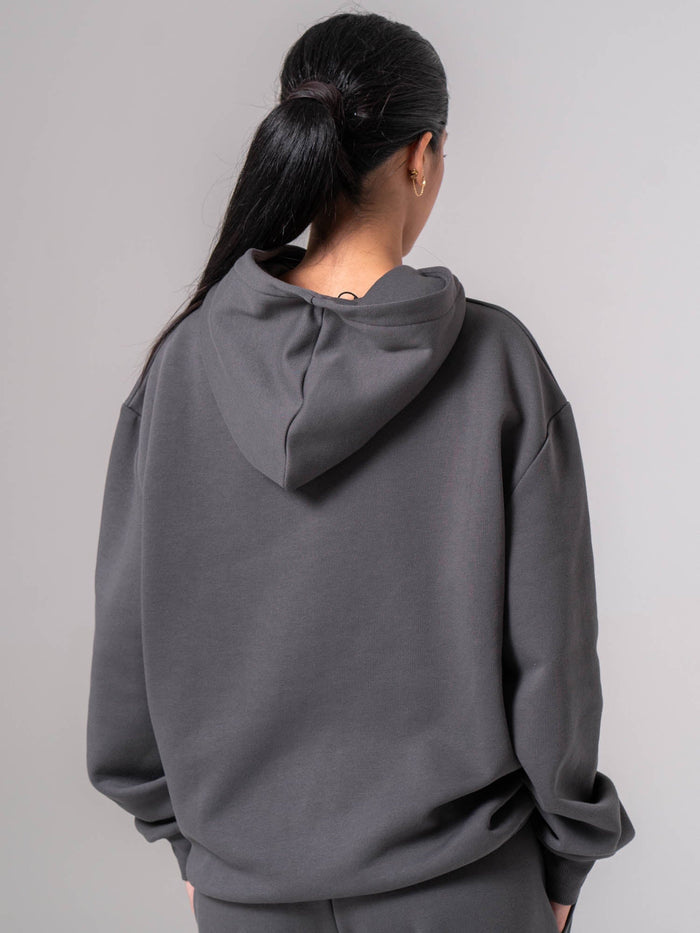 Unisex Fleece Hoodie - Charcoal Clothing Ryderwear