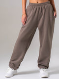 Unisex Fleece Track Pant - Deep Taupe Clothing Ryderwear