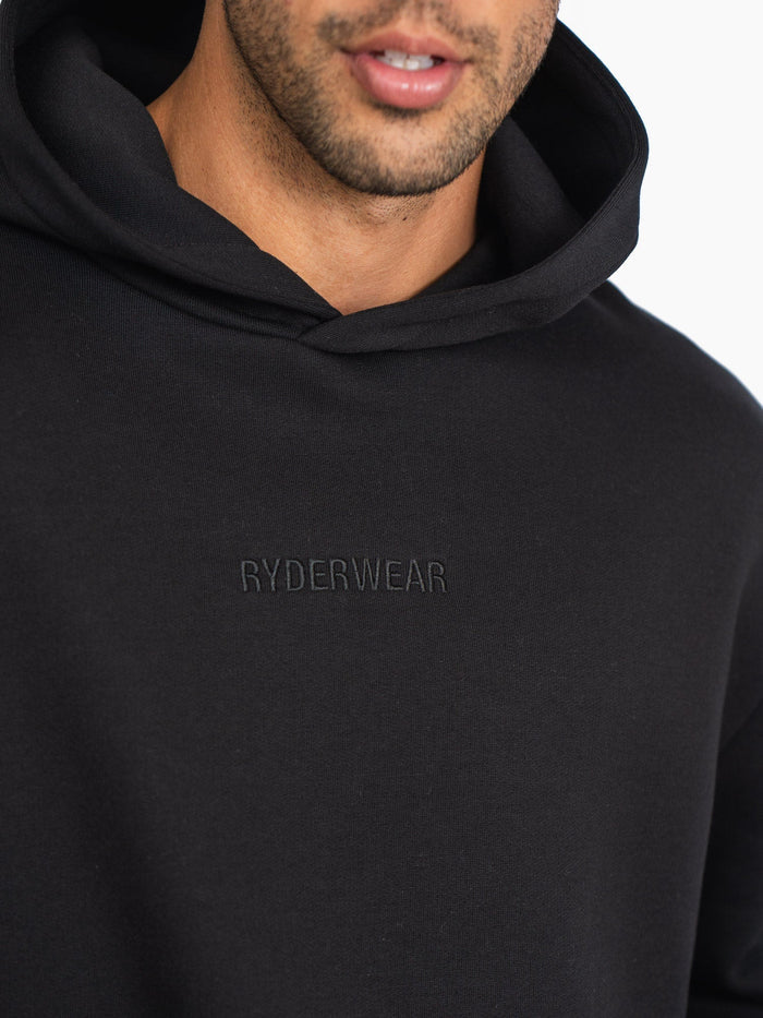 Unisex Hoodie - Black Clothing Ryderwear