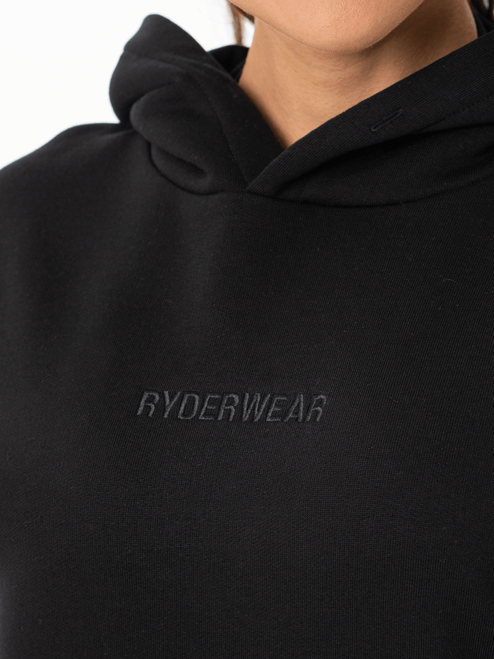 Unisex Hoodie - Black Clothing Ryderwear