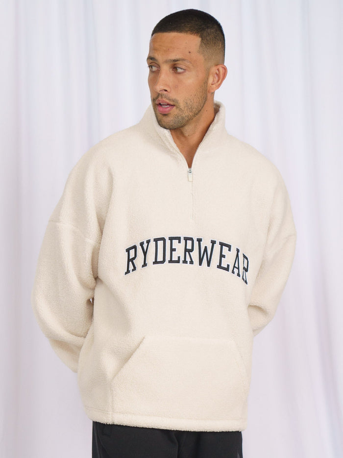 Unisex Teddy Jumper - Vanilla Clothing Ryderwear