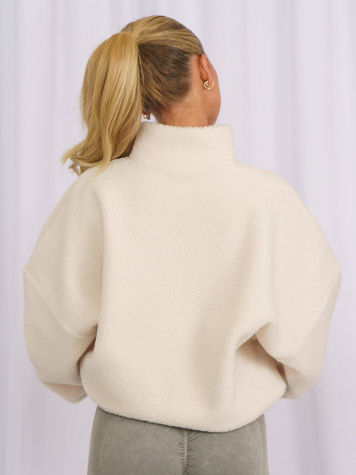 Unisex Teddy Jumper - Vanilla Clothing Ryderwear