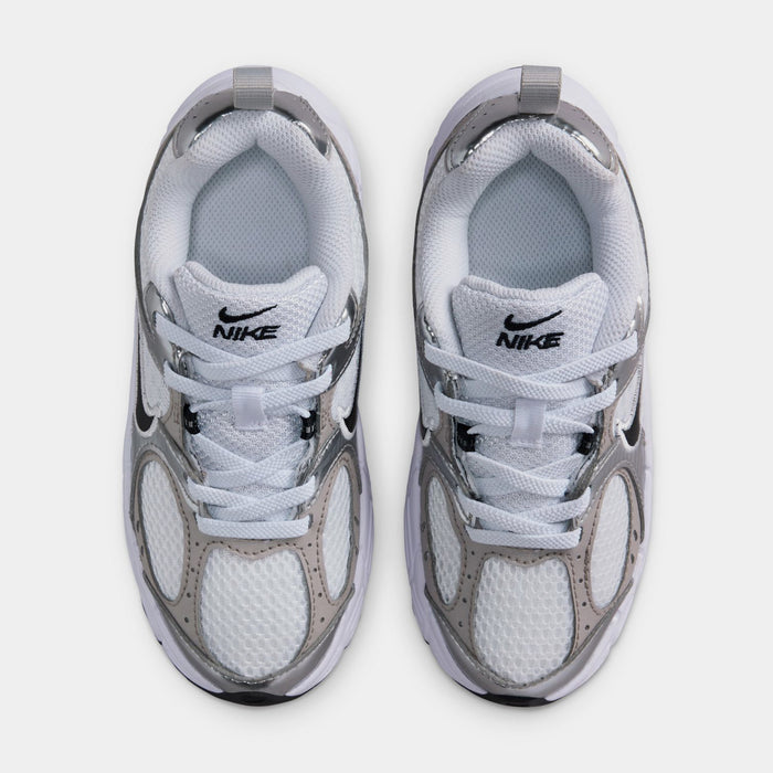 V5 RNR Preschool Running Shoes (White/Black/Vast Grey/College Grey)