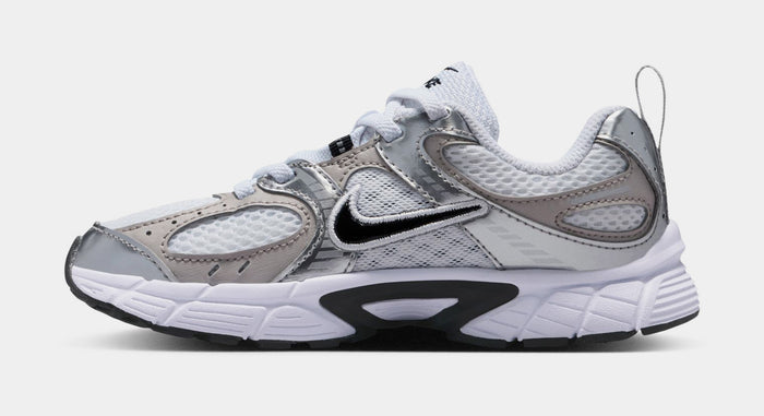 V5 RNR Preschool Running Shoes (White/Black/Vast Grey/College Grey)