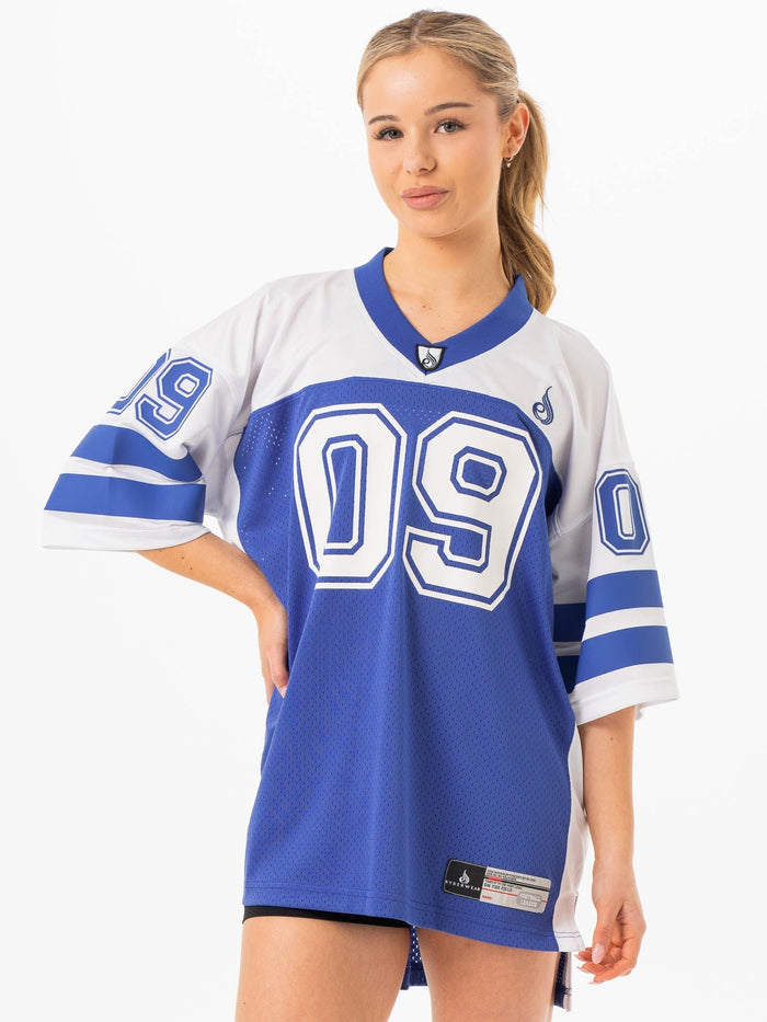 Varsity Jersey - Cobalt Clothing Ryderwear