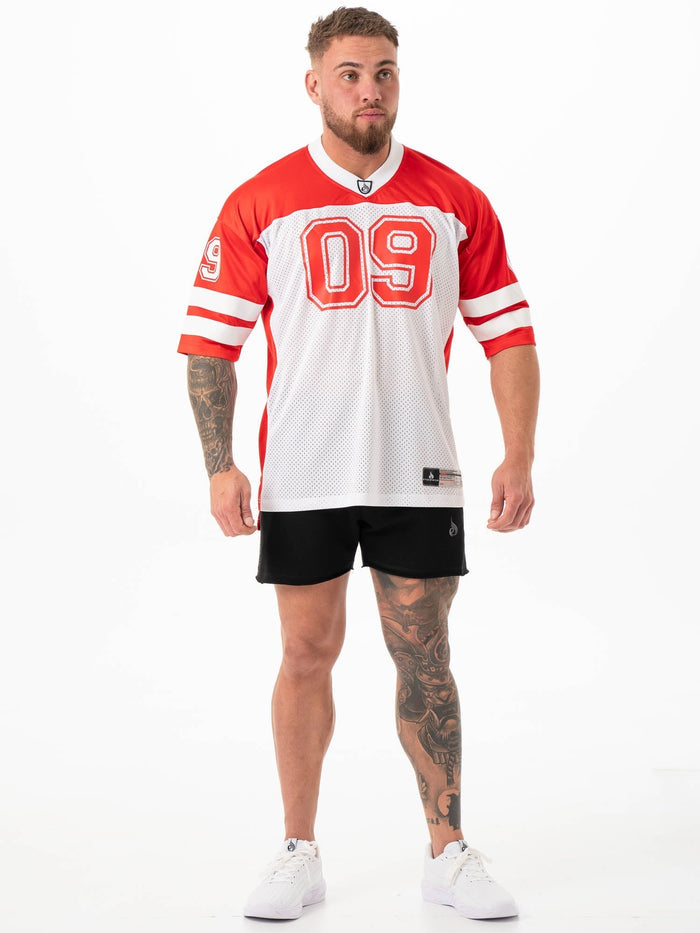 Varsity Jersey - Red Clothing Ryderwear