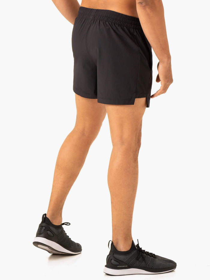 Vital Gym Short - Faded Black Clothing Ryderwear