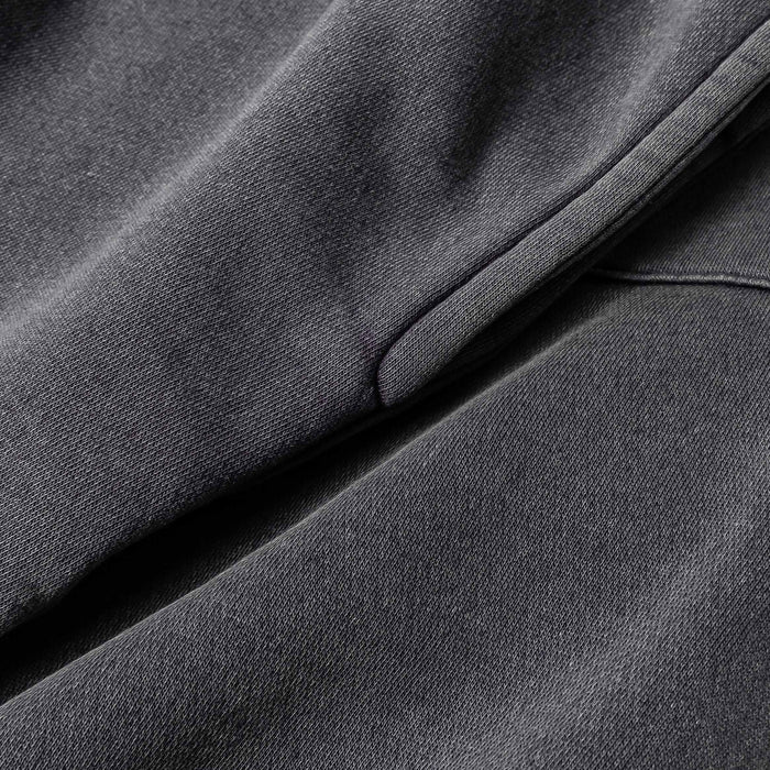 Washed Wide Leg Fleece Mens Pants (Grey)