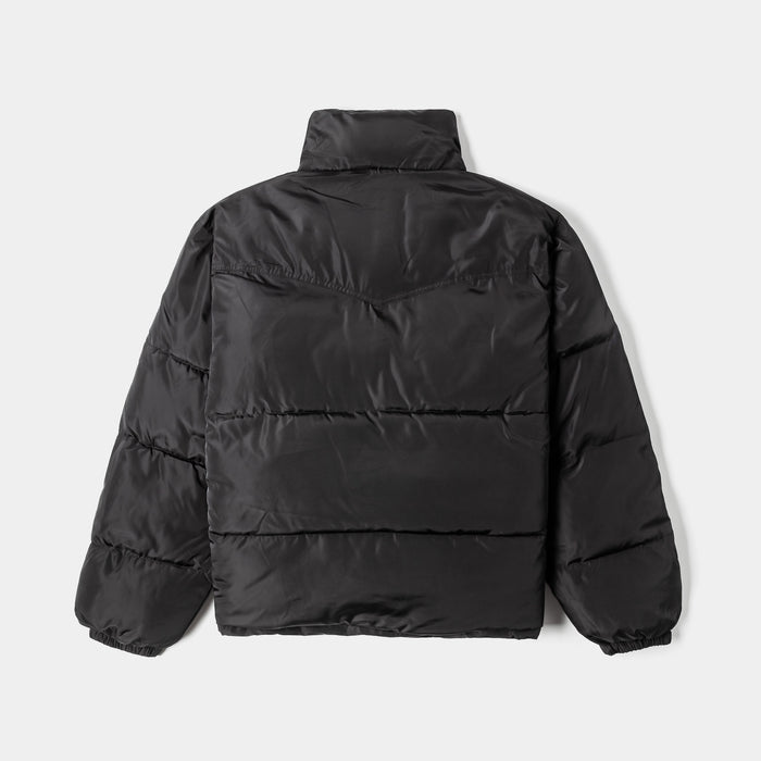 Western Puffer Mens Jacket (Black)