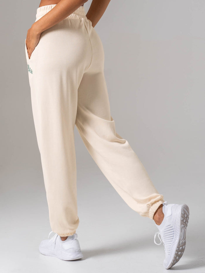 Women's Collegiate Track Pant - Chalk Clothing Ryderwear