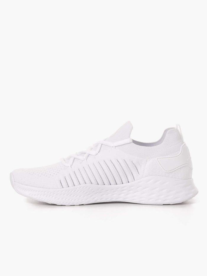 Womens Flylyte Trainer - White Shoes Ryderwear