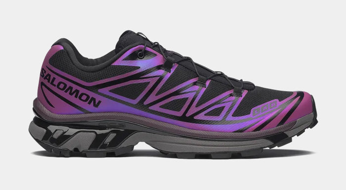 XT-6 Iridescent Mens Running Shoes (Black/Hollyhock/Plum Perfect)