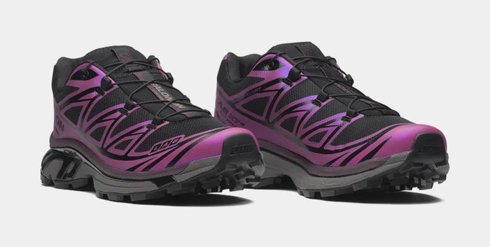 XT-6 Iridescent Mens Running Shoes (Black/Hollyhock/Plum Perfect)