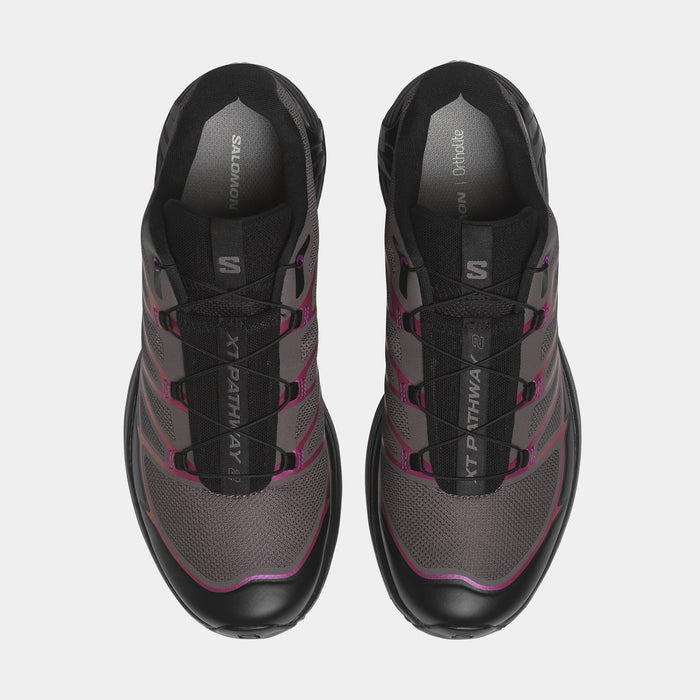 XT-Pathway 2 Mens Running Shoes (Black/Hollyhock/Plum Perfect)