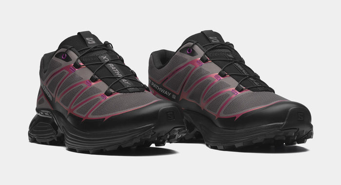 XT-Pathway 2 Mens Running Shoes (Black/Hollyhock/Plum Perfect)