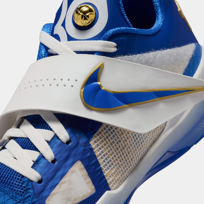 Zoom KD 4 MVP Mens Basketball Shoes (Hyper Royal/Summit White/Metallic Gold) Final Sale