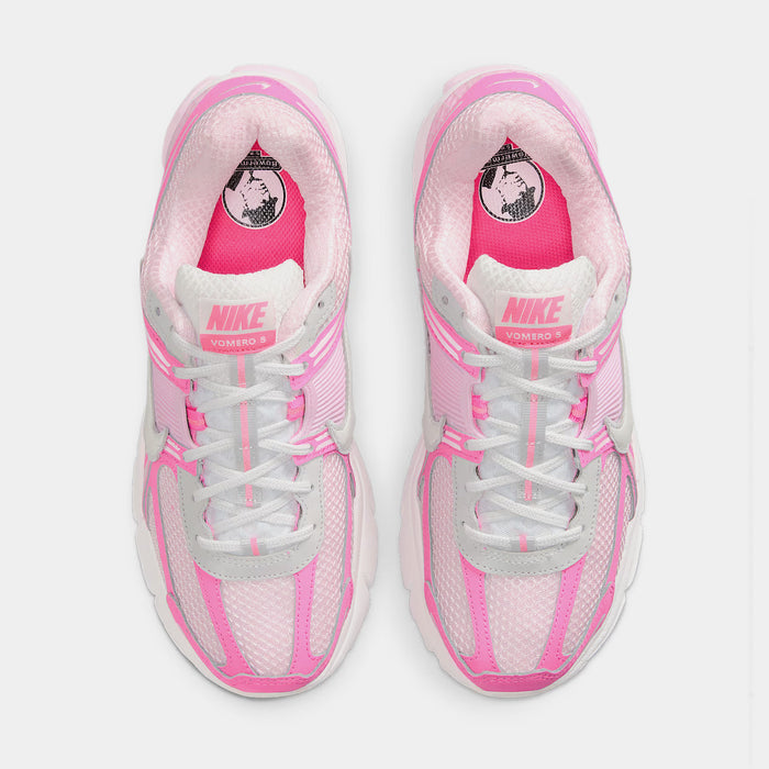 Zoom Vomero 5 Womens Running Shoes (Hyper Pink/Pink Foam/Playful Pink/Summit White)