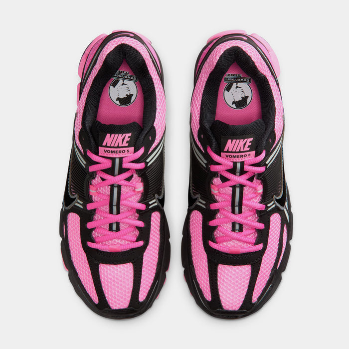 Zoom Vomero 5 Womens Running Shoes (Pink Spell/Metallic Platinum/Pink Foam/Black)